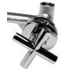 ALFI brand AB1035-PC Polished Chrome 8" Widespread Wall-Mounted Cross Handle Faucet