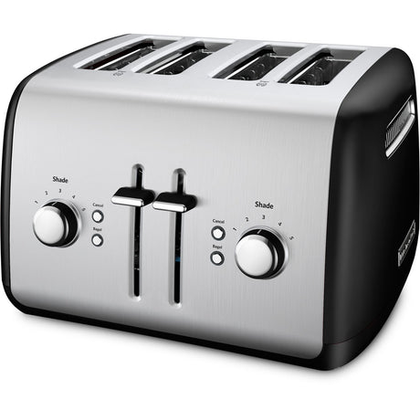 Kitchen Aid KMT4115OB 4 Slice Toaster Toast, Bagel and Cancel Function