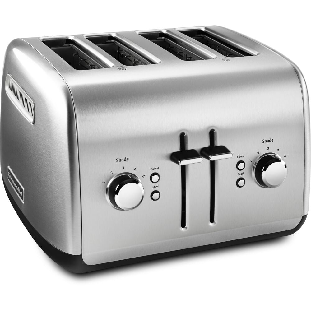 Kitchen Aid KMT4115SX 4 Slice Toaster Toast, Bagel and Cancel Function