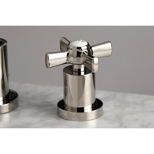Kingston Brass KS8926ZX 8 in. Widespread Bathroom Faucet, Polished Nickel