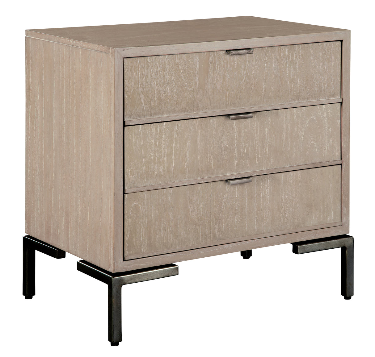 Hekman 25362 Scottsdale 28in. x 19.25in. x 28in. Three Drawer Night Stand