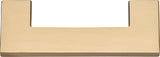 Atlas Homewares U Turn Pull 2 1/2 Inch (c-c) Champagne