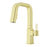 Verve 1-Handle Pull-Down Kitchen Faucet in Brushed Gold