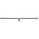 ALFI brand ABLD32B-BSS 32" Modern Brushed Stainless Steel Linear Shower Drain with Solid Cover