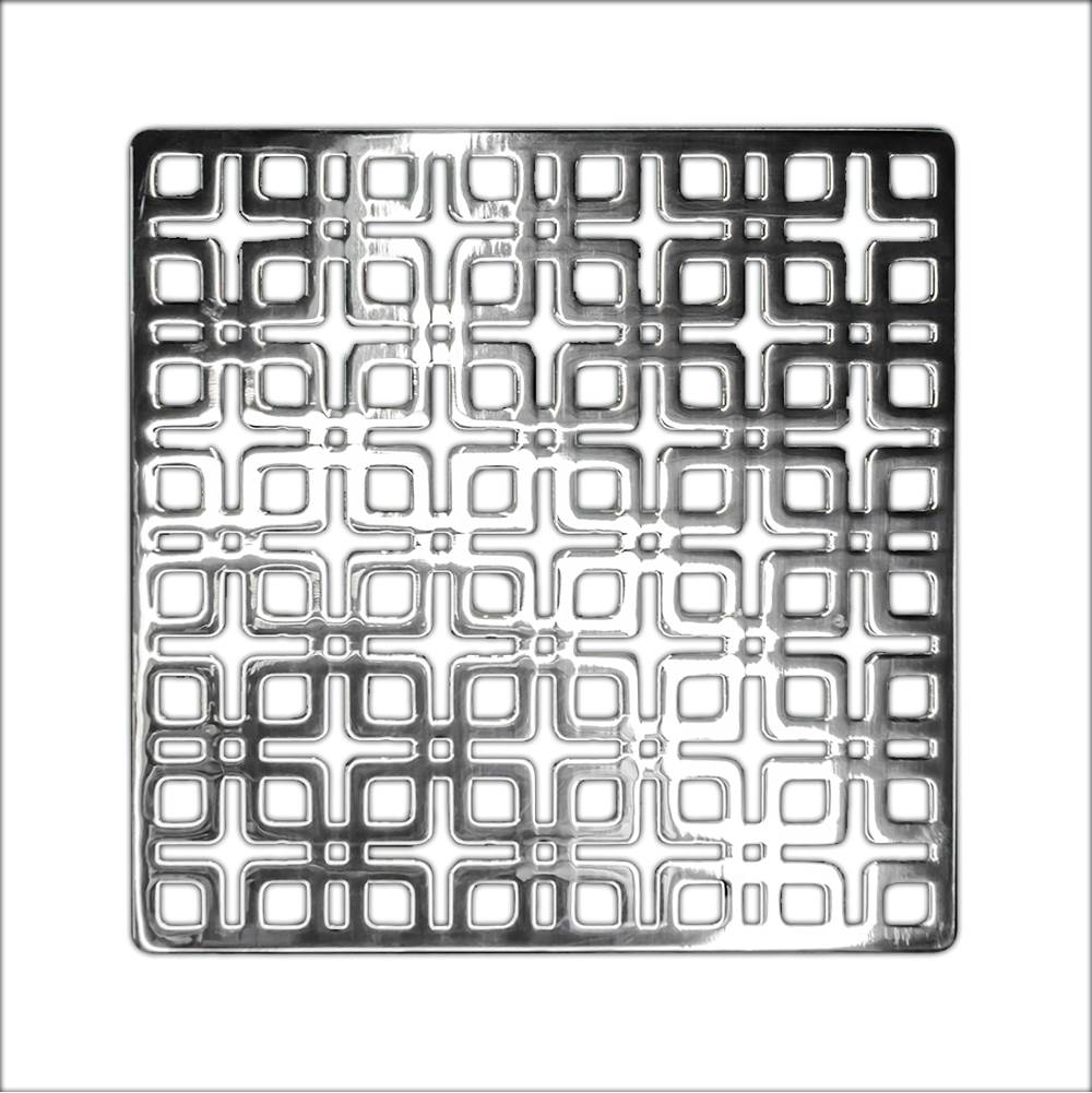 Infinity Drain KS 5 5” Strainer - Link Pattern for K 5, KD 5, KDB 5