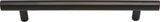 Atlas Homewares Linea Rail Pull 6 5/16 Inch (c-c) Aged Bronze