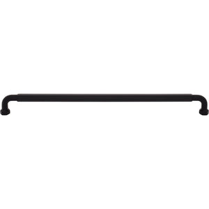 Top Knobs TK3206 Dustin Pull 12 Inch Center to Center - Flat Black