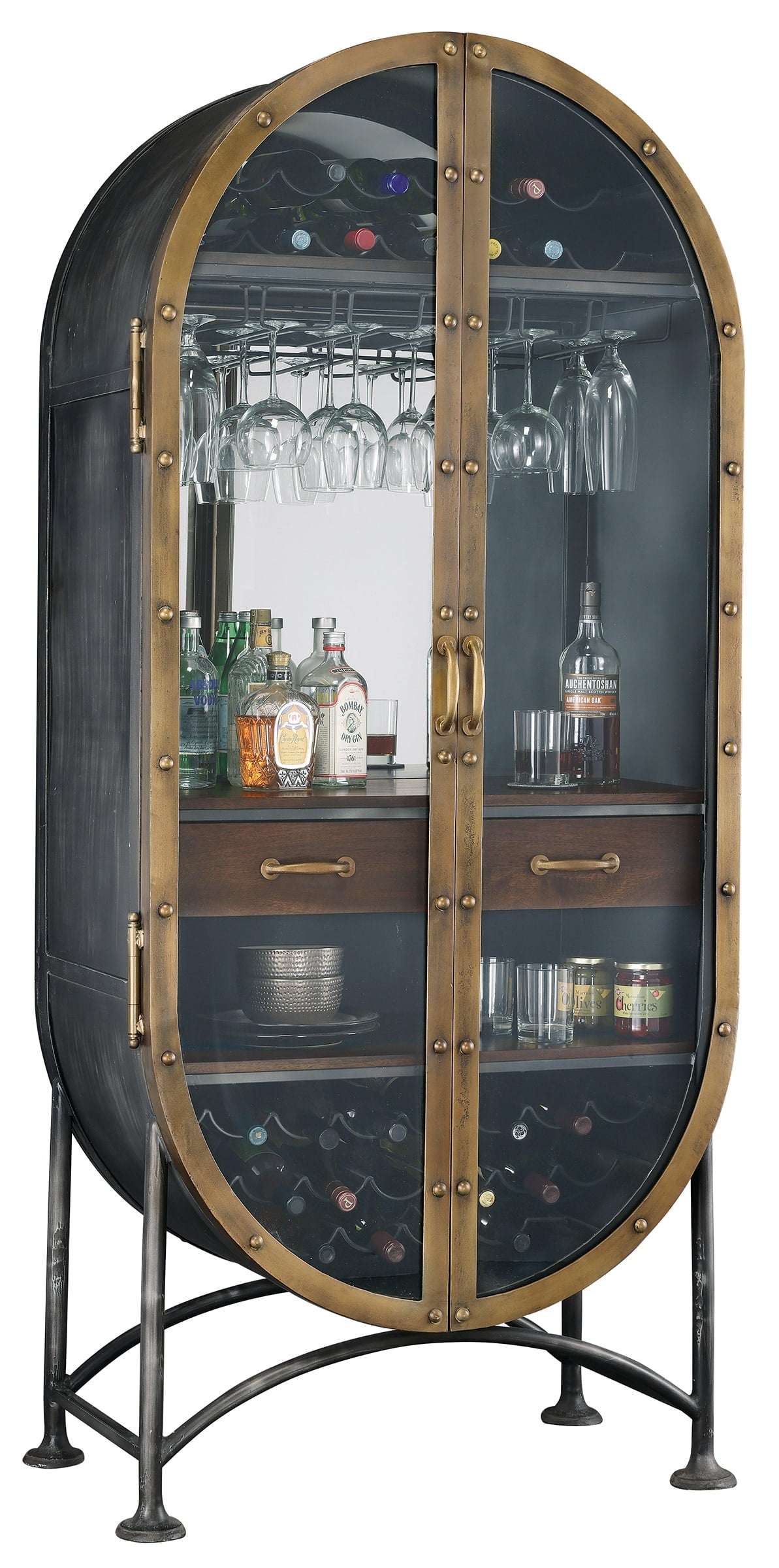 Howard Miller Boilermaker Wine & Bar Cabinet 695286