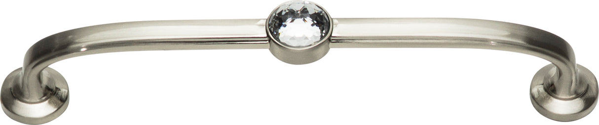 Atlas Homewares Legacy Crystal Bracelet Pull 5 1/16 Inch (c-c) Brushed Nickel