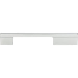 Atlas Homewares Off Center Pulls 6 5/16 Inch (c-c) Matte Chrome