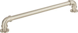 Atlas Homewares Steam Punk Pull 7 9/16 Inch (c-c) Brushed Nickel