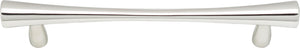 Atlas Homewares Fluted Pull 5 1/16 Inch (c-c) Polished Stainless Steel
