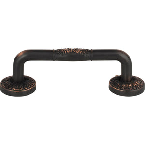 Atlas Homewares Hammered Medallion Pull 3 Inch (c-c) Venetian Bronze