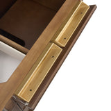 Lorelai 36" Single Vanity, Mid-Century Walnut, w/ 3 CM Phantome Eclos Top