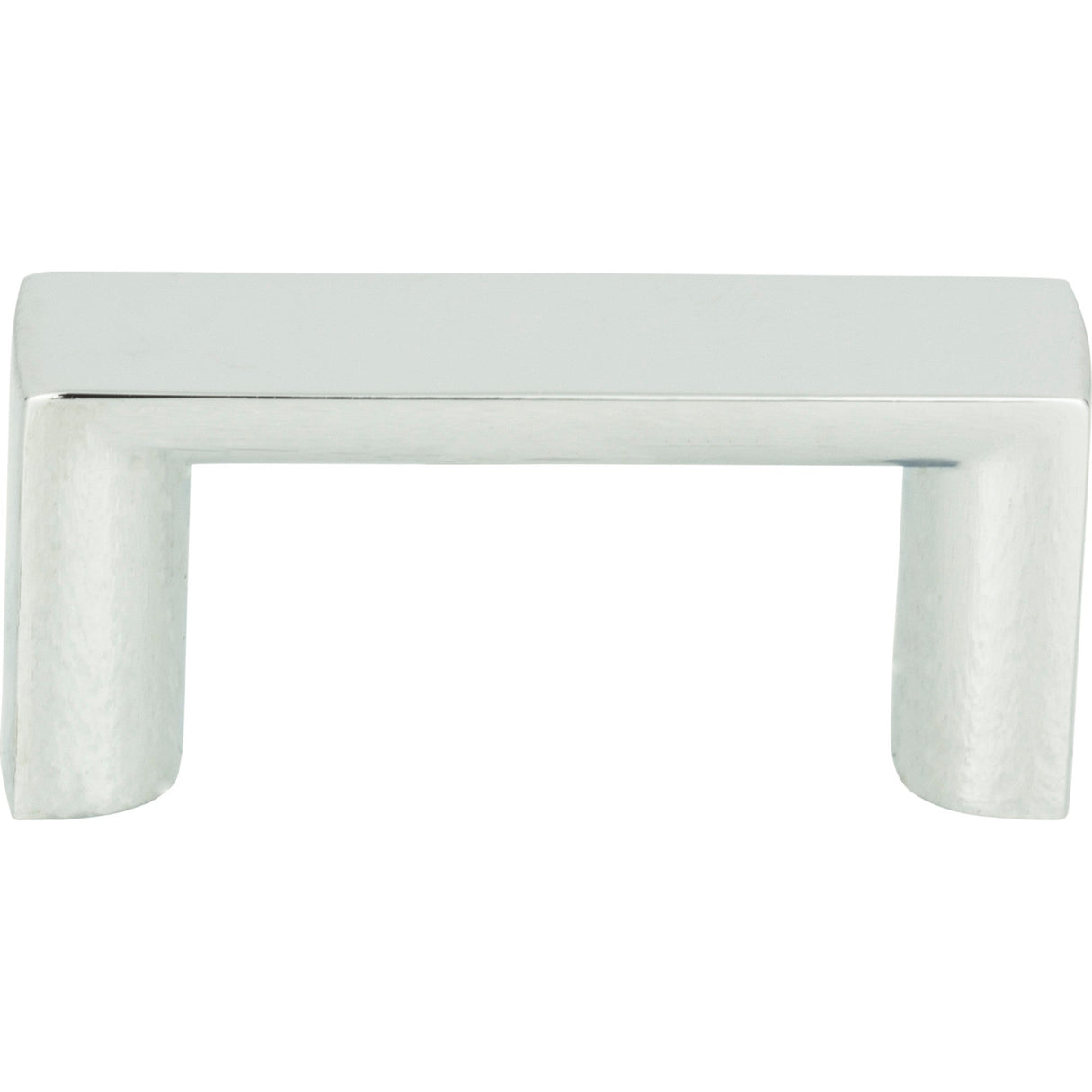 Atlas Homewares Tableau Squared Pull 1 7/16 Inch (c-c) Polished Chrome