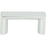 Atlas Homewares Tableau Squared Pull 1 7/16 Inch (c-c) Polished Chrome