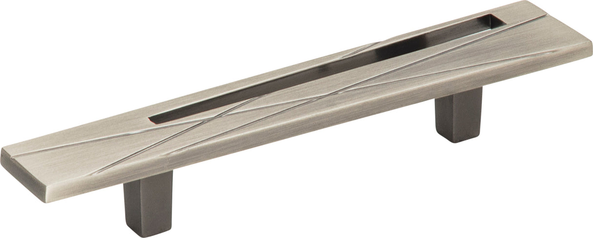Atlas Homewares Modernist Right Pull 3 Inch (c-c) Brushed Nickel