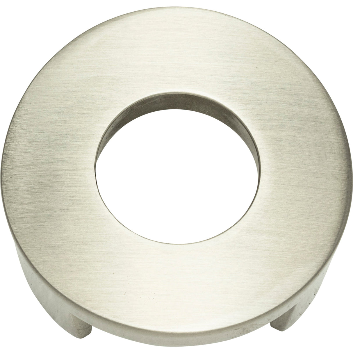 Atlas Homewares Centinel Round Knob 1 1/4 Inch (c-c) Brushed Nickel