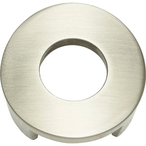 Atlas Homewares Centinel Round Knob 1 1/4 Inch (c-c) Brushed Nickel