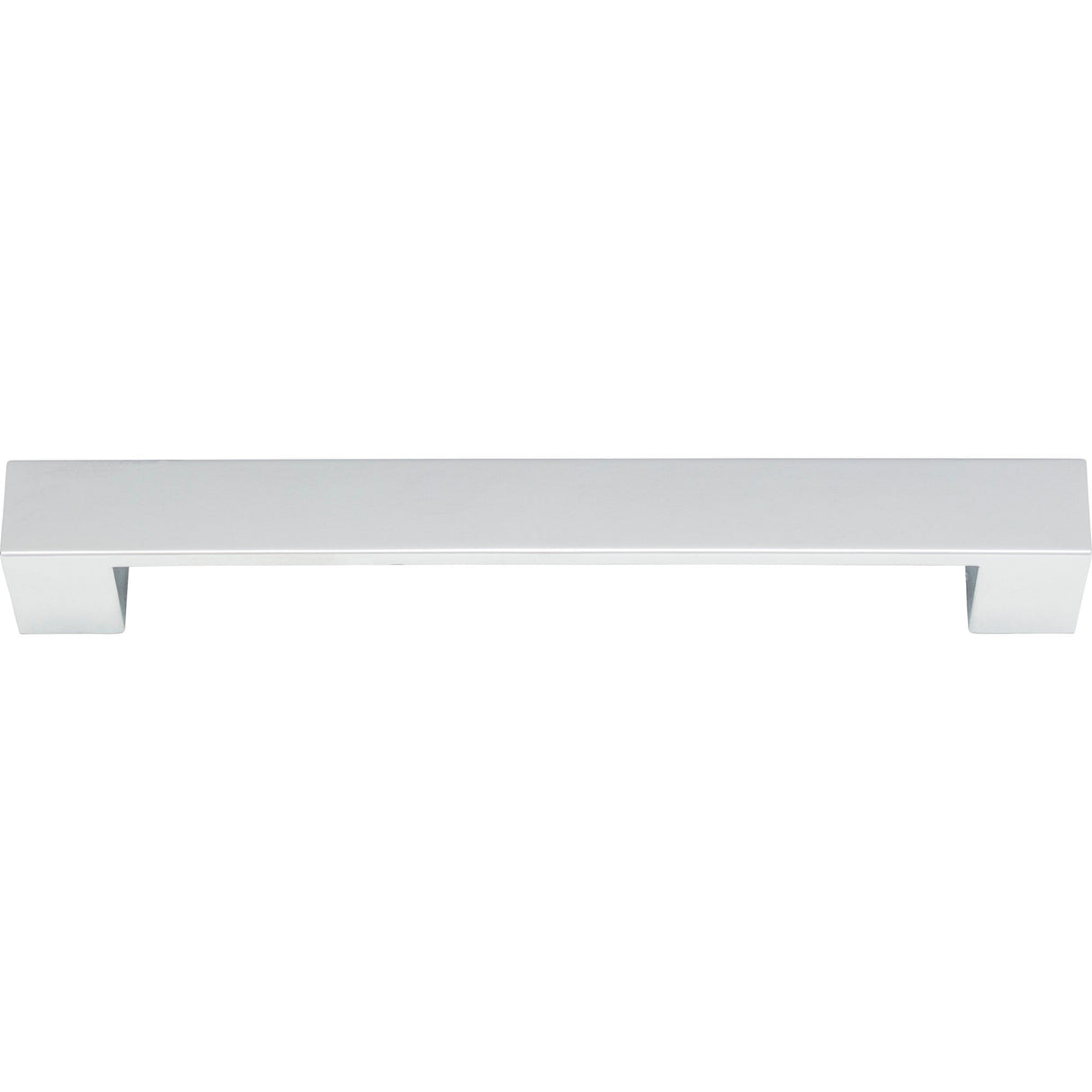 Atlas Homewares Wide Square Pull 7 9/16 Inch (c-c) Polished Chrome