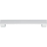 Atlas Homewares Wide Square Pull 7 9/16 Inch (c-c) Polished Chrome