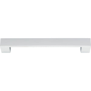 Atlas Homewares Wide Square Pull 7 9/16 Inch (c-c) Polished Chrome