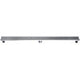 ALFI brand 47" Stainless Steel Linear Shower Drain with Groove Lines