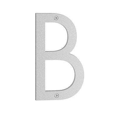 Smedbo Nordic House Letter B in Matt Grey