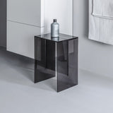 Laufen H3893300001 13 Inch Free Standing Stool Smoke Grey 3.8933.0.085.000.1 Swiss Made