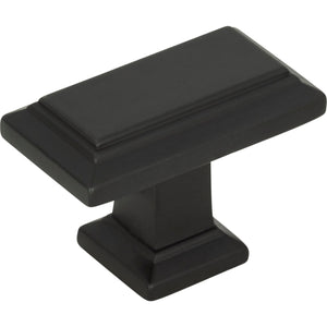 Atlas Homewares Sutton Place Rectangle Knob 1 7/16 Inch Modern Bronze