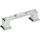 Atlas Homewares Legacy Crystal Pull 3 Inch (c-c) Polished Chrome