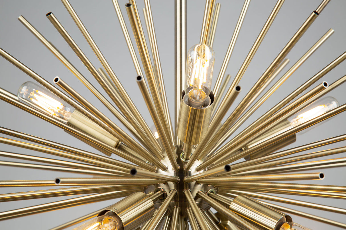 Sunburst Starburst Chandelier