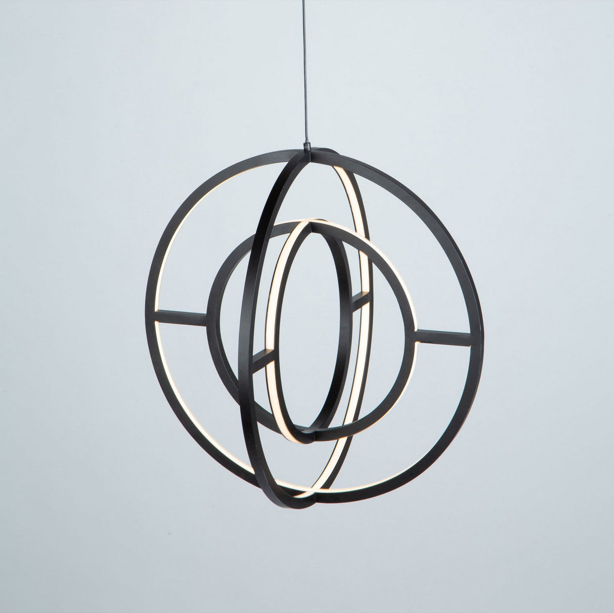 Celestial Double Orb Chandelier