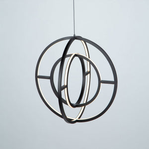 Celestial Double Orb Chandelier