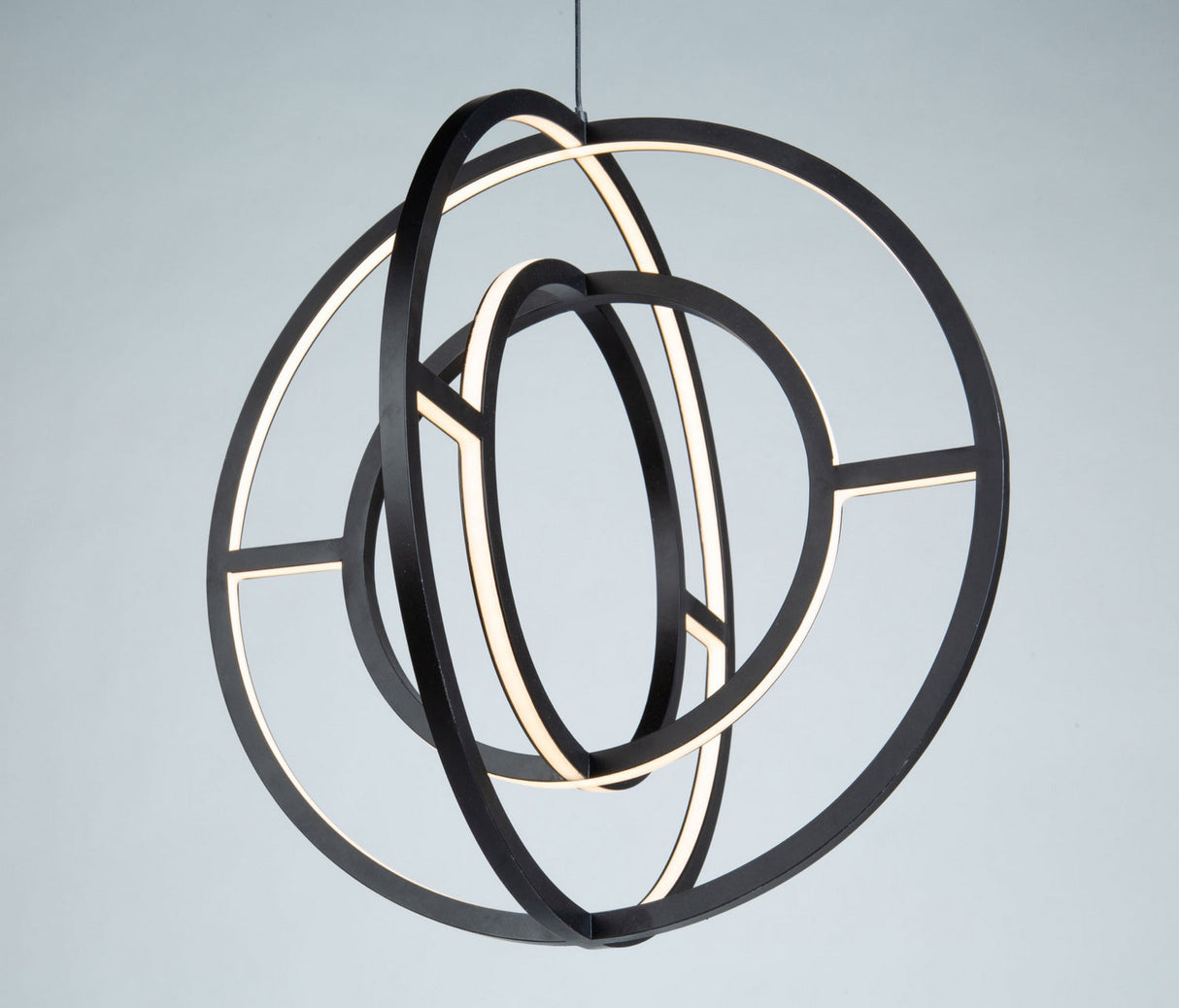 Celestial Double Orb Chandelier