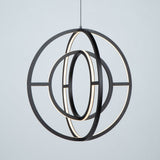Celestial Double Orb Chandelier
