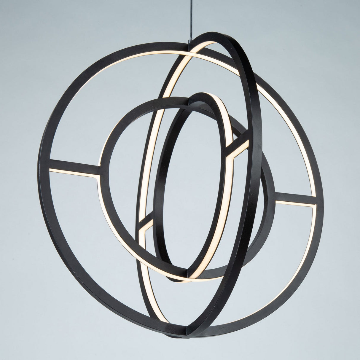 Celestial Double Orb Chandelier