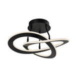 Wave Semi-Flush Mount Light