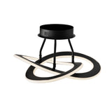 Wave Semi-Flush Mount Light