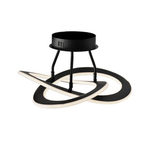 Wave Semi-Flush Mount Light