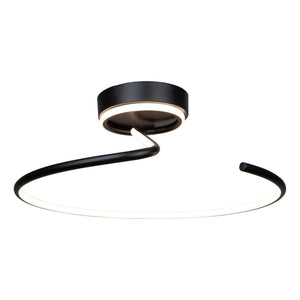 Halo Open Semi Flush Ceiling Light