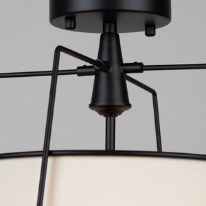 Pullman Semi-Flush Mount light