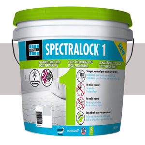 Laticrete SpectraLOCK 1 Pre-Mixed Grout – Frosty, 1 Gallon 3109‑0001‑2