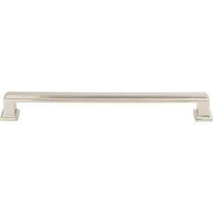 Atlas Homewares Sutton Place Pull 7 9/16 Inch (c-c) Polished Nickel