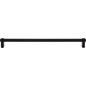 Top Knobs TK3215 Lawrence Pull 12 Inch Center to Center - Flat Black