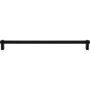 Top Knobs TK3215 Lawrence Pull 12 Inch Center to Center - Flat Black