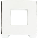 Atlas Homewares Centinel Square Knob 1 1/4 Inch (c-c) Polished Chrome