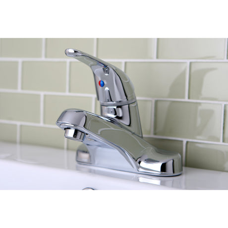 Kingston Brass KB541B Single-Handle 4 in. Centerset Bathroom Faucet, Polished Chrome