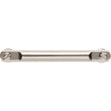 Atlas Homewares Everitt Pull 3 3/4 Inch (c-c) Polished Nickel