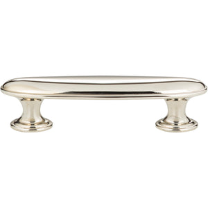 Atlas Homewares Austen Oval Pull 3 Inch (c-c) Polished Nickel